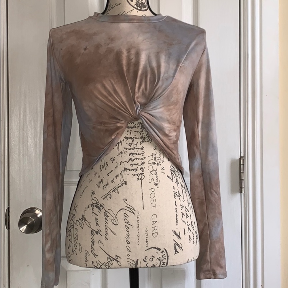 🤎Tie Dye Crop Top💙